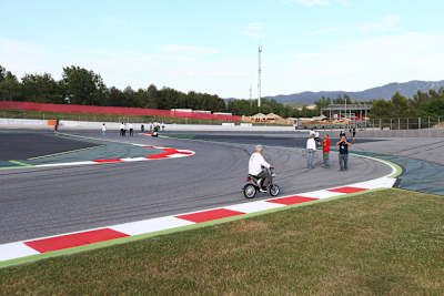 Gehört erstmals zur MotoGP-Piste: die Formel-1-Schikane