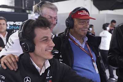 Tiefstapelei oder echte Sorge: Niki Lauda und Toto Wolff relativieren den Mercedes-Vorsprung von Spa
