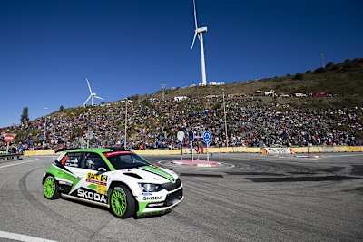 Skoda-Neuling Juuso Nordgren in Spanien