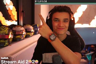 Der junge Lando Norris