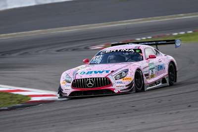 Der Mercedes-AMG GT3 von Lucas Auer/Sebastian Asch (Mücke Motorsport)