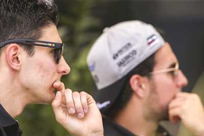 Esteban Ocon und Sergio Pérez: Freunde werden sie keine mehr