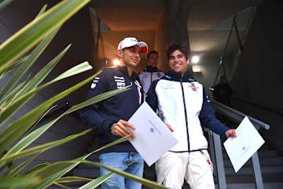 Esteban Ocon und Lance Stroll