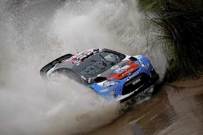 Mads Östberg 2012 im Ford Fiesta RS WRC