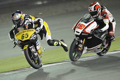 Philipp Öttl beim Rutscher, der zum Sturz führte