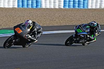 KTM-Pilot Philipp Öttl war in der ersten Session des zweiten Tages der schnellste Moto3-Pilot