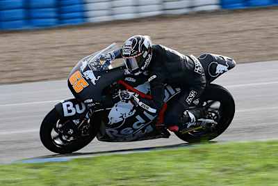Philipp Öttl beim Moto2-Test 2018 in Jerez