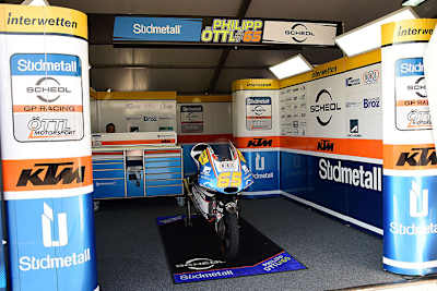 Öttl-Box in Misano: Am Sonntag herrschte Ruhe