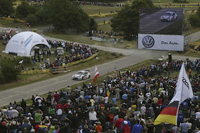 Sébastien Ogier 2013 auf Baumholder