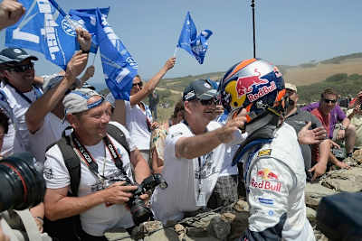 Der Sieger Sébastien Ogier