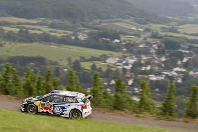 Sébastien Ogier führt in Deutschland