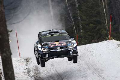 Sébastien Ogier in Schweden