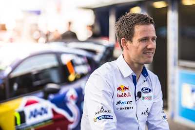 Sébastien Ogier rettete beim Heimspiel den zweiten Platz