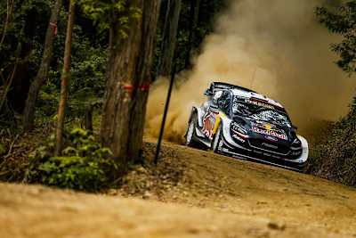 Sébastien Ogier beim letzten Shakedown des Jahres