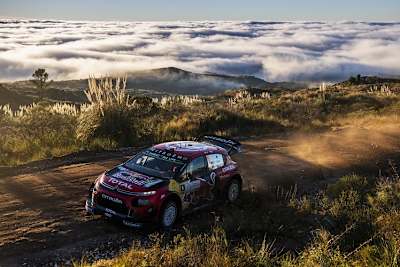 Sébastien Ogier rückte auf P3 vor