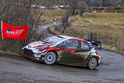 Sébastien Ogier führt erneut bei der Rallye Monte Carlo