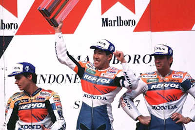 1997 sicherte Tadayuki Okada den zweiten WM-Rang in der 500-ccm-Klasse