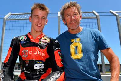 Oli Bayliss mit Vater Troy Bayliss