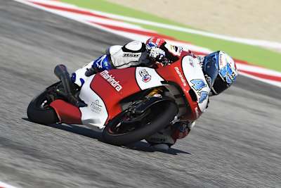 Kurz vor dem Sturz: Da lag Oliveira noch auf Platz 3