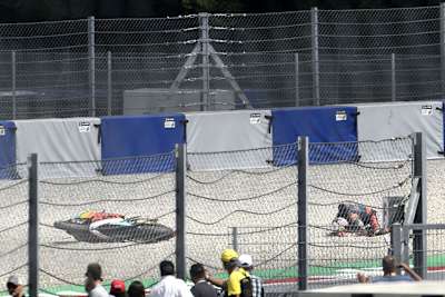 Miguel Oliveira stürzte in Spielberg heftig