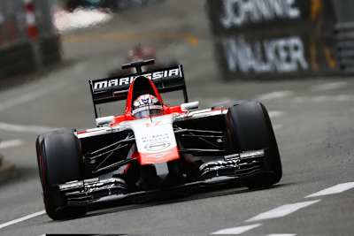 Jules Bianchi holte in Monaco die erste Punkte für Marussia