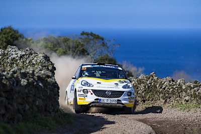 EM-Auftakt mit dem Opel Adam R2 auf den Azoren