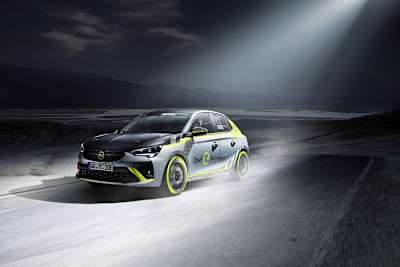 Der Opel Corsa e-Rally