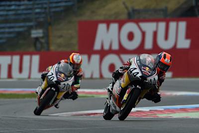 Kevin Orgis im Regen von Assen