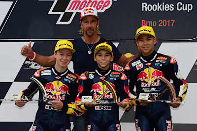 Kevin Orgis, Deniz Öncü und Ryusei Yamanaka