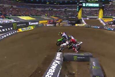 Die Rennentscheidung in Indianapolis: Osborne geht an Savatgy vorbei in Führung