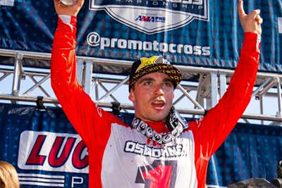 Zach Osborne wurde vorzeitig 250cc-Champion