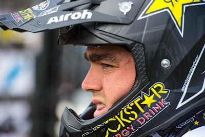 Zach Osborne wurde in Las Vegas SX-Ostküstenmeister, wurde aber wegen gefährdender Fahrweise bestraft