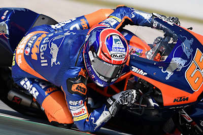 Philipp Öttl auf der Moto2-KTM des Tech3-Teams