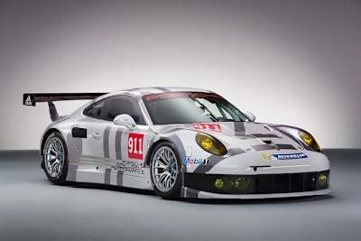 Gleiches Design wie der 919 Hybrid: Der 911 RSR