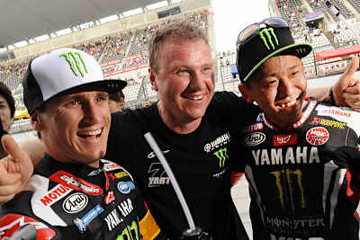 Broc Parkes, Mandy Kainz und Katsuyuki Nakasuga (v.l.)