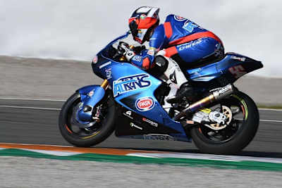 Mattia Pasini war der Schnellste beim Valencia-Test