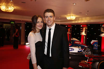 Paul Di Resta bei den Autosport-Awards mit Freundin Laura Jordan