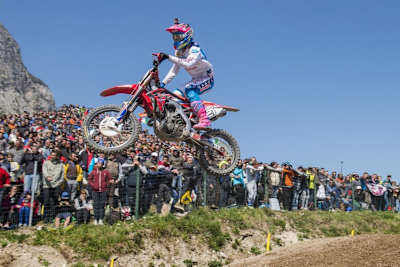 Gautier Paulin wurde Gesamt -Fünfter in Trentino