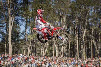 Gautier Paulin (Honda) hadert mit seinen Starts