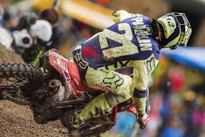 Gautier Paulin gab in Trentino ein durchwachsenes Comeback