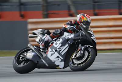 Red Bull-KTM-Tester Dani Pedrosa in Sepang