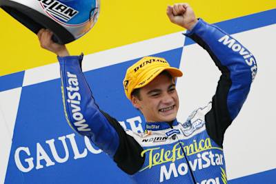 2002 feierte Dani Pedrosa in Assen seinen ersten GP-Sieg