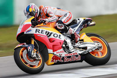 Dani Pedrosa auf der Repsol-Honda in Sepang