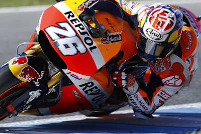 Dani Pedrosa auf der Honda RC213V mit Michelin-Reifen