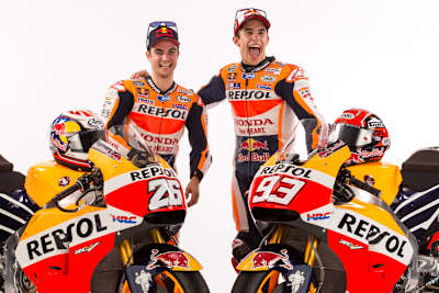 Dani Pedrosa und Marc Márquez