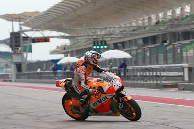 Dani Pedrosa in Sepang