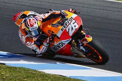 Dani Pedrosa hat noch viel Arbeitsbedarf