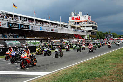 Dani Pedrosa (26) fuhr vom besten Startplatz los