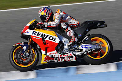 Dani Pedrosa in Jerez