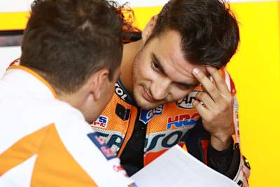 Kam ins Grübeln: Dani Pedrosa